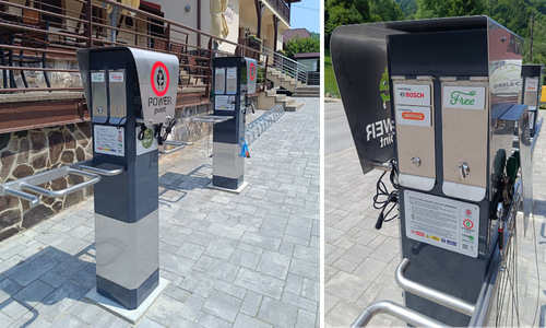 nabijacka pre e bike penzion solisko